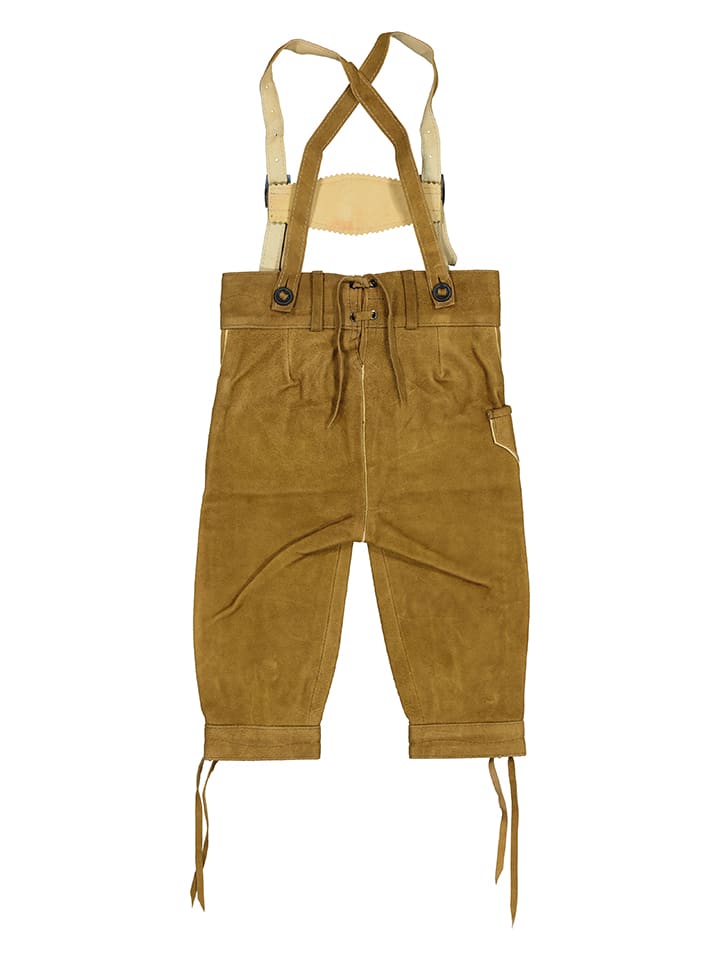 Isartrachten Lederhose in Camel günstig kaufen