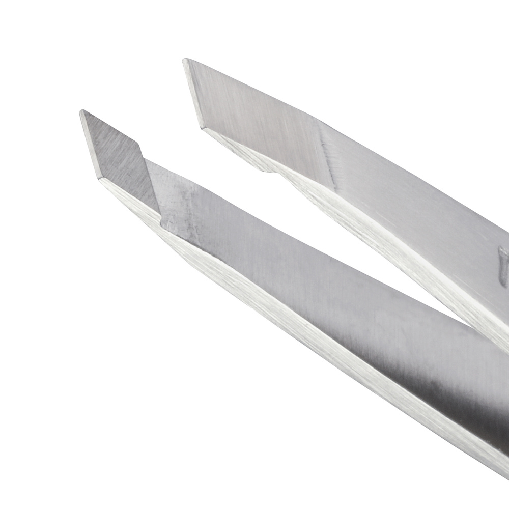 tweezerman Tweezerman Mini Slant Tweezer Classic Stainless Steel Mini pincette