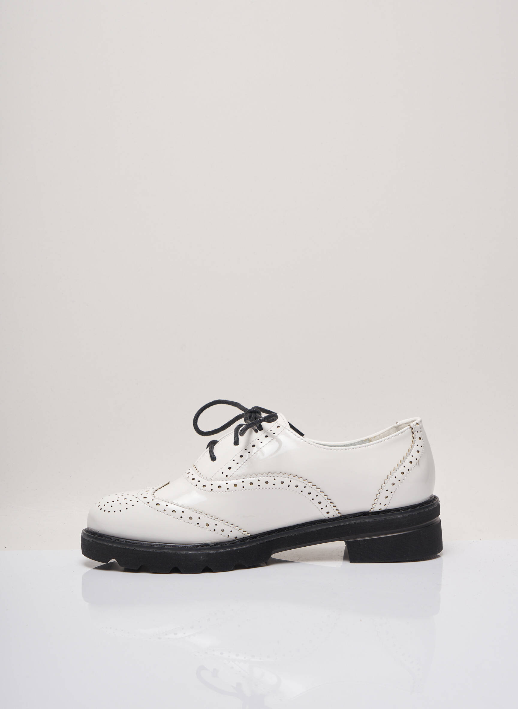 I Love Shoes Derby Femme couleur blanc