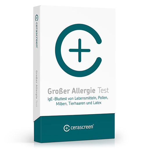 CERASCREEN Großer Allergie-Test-Kit Blut  1 St  Test