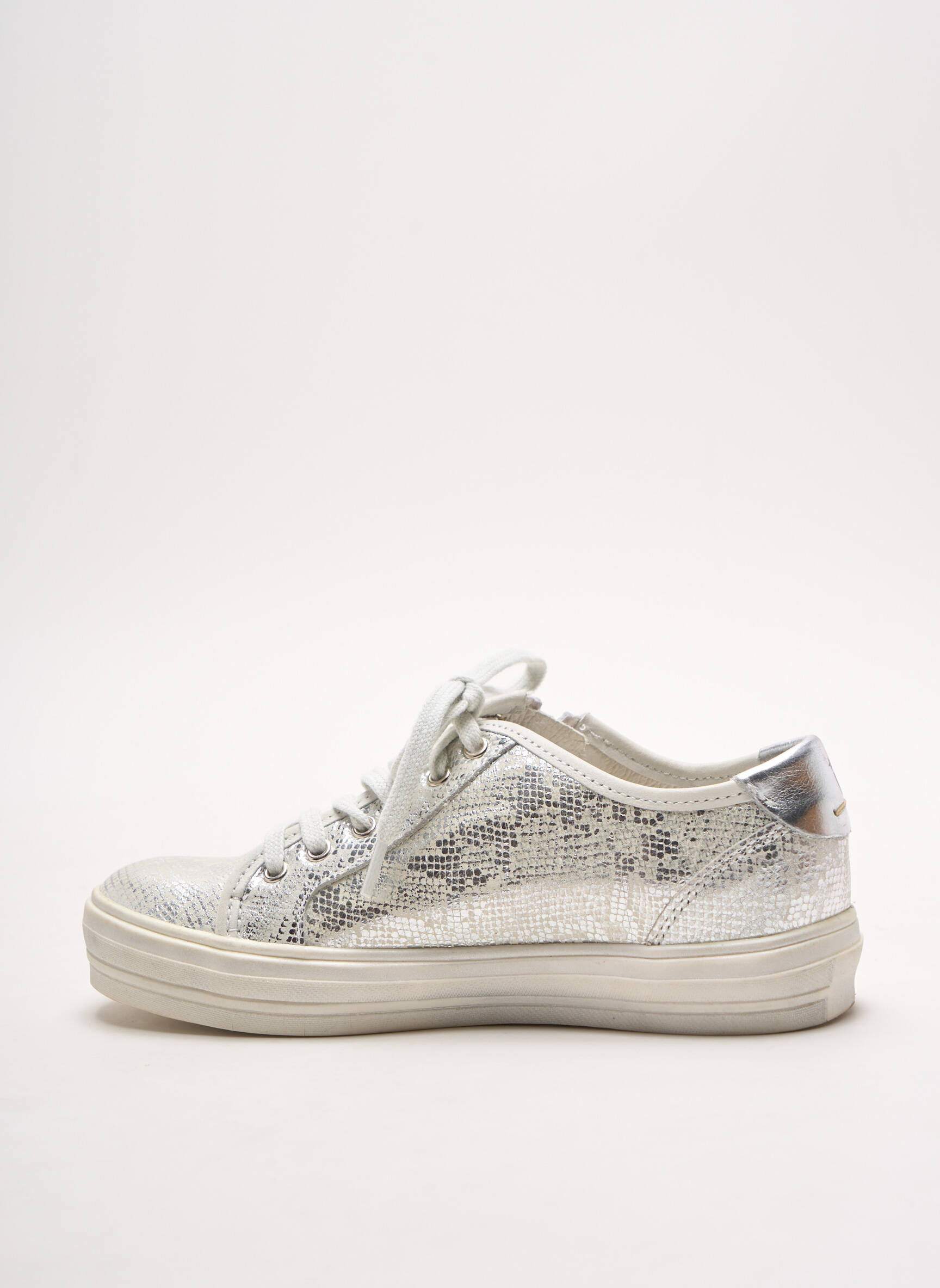 Babybotte Baskets Fille couleur gris