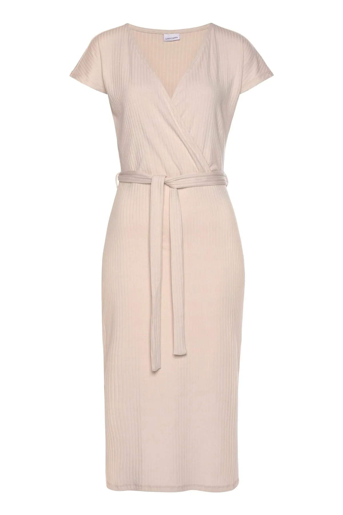 LASCANA  Kleid - Beige - Basic