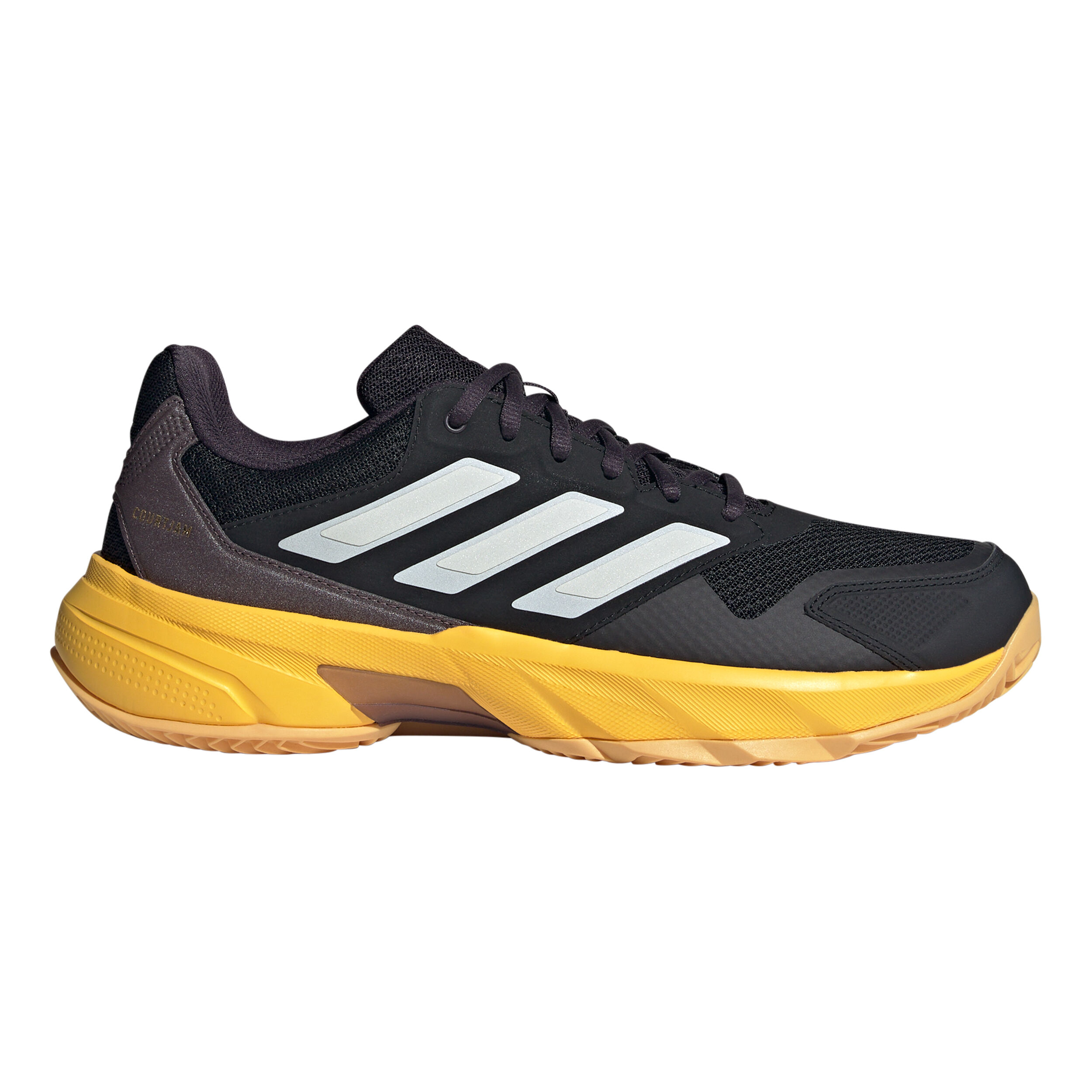 CourtJam Control 3 Sandplatzschuh Herren - Orange, Schwarz