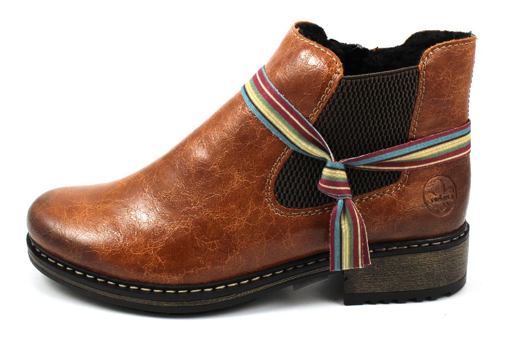 RIEKER Chelsea Boot braun