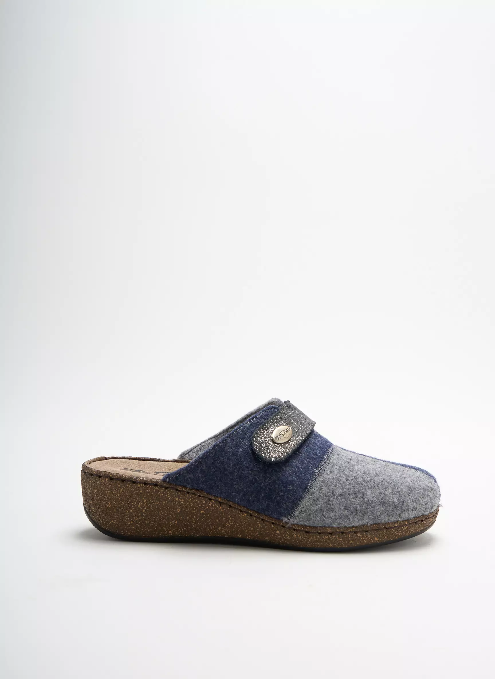 Florance Chaussons Femme couleur bleu