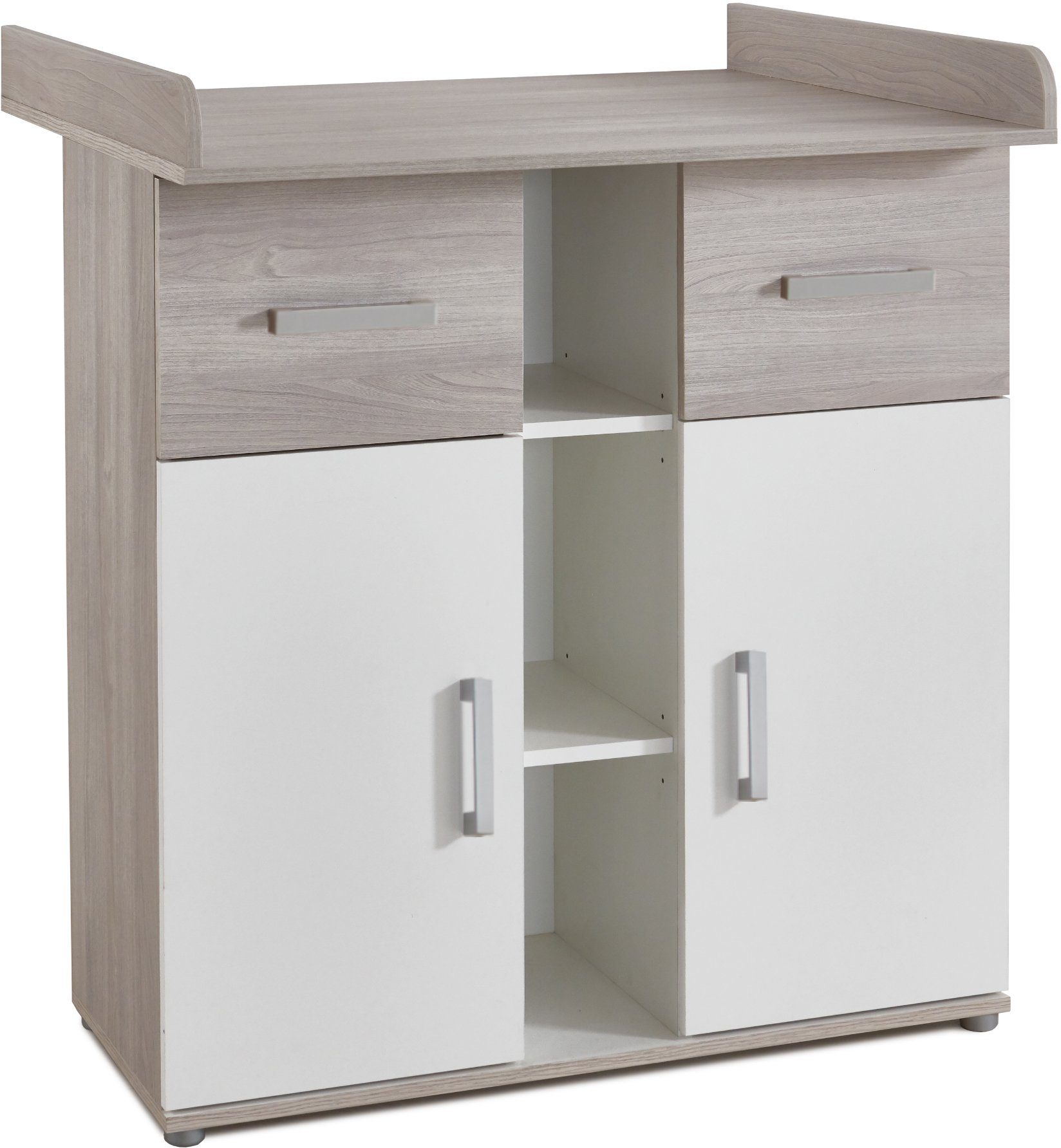 arthur berndt Babyzimmer-Komplettset Lotti, (Set, 3-St., Kinderbett, Schrank, Wickelkommode), Made in Germany; mit Kinderbett, Schrank und Wickelkommode