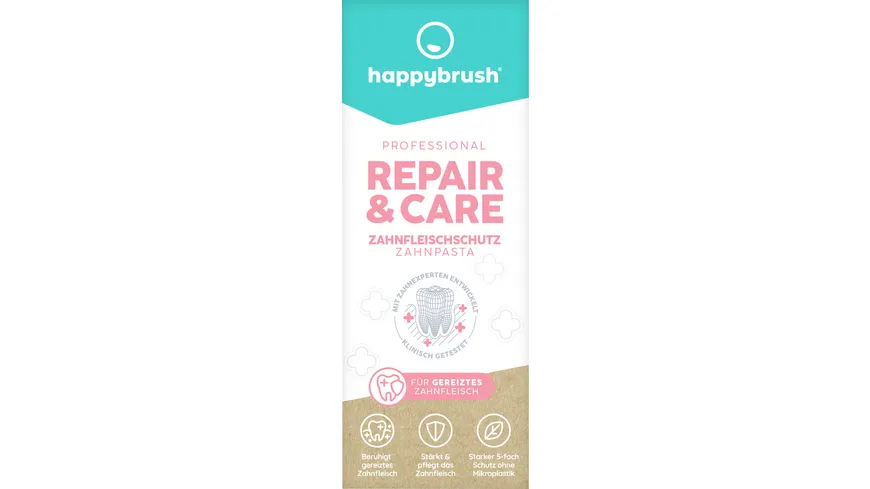 happybrush Zahnpasta Repair and Care 75 ml