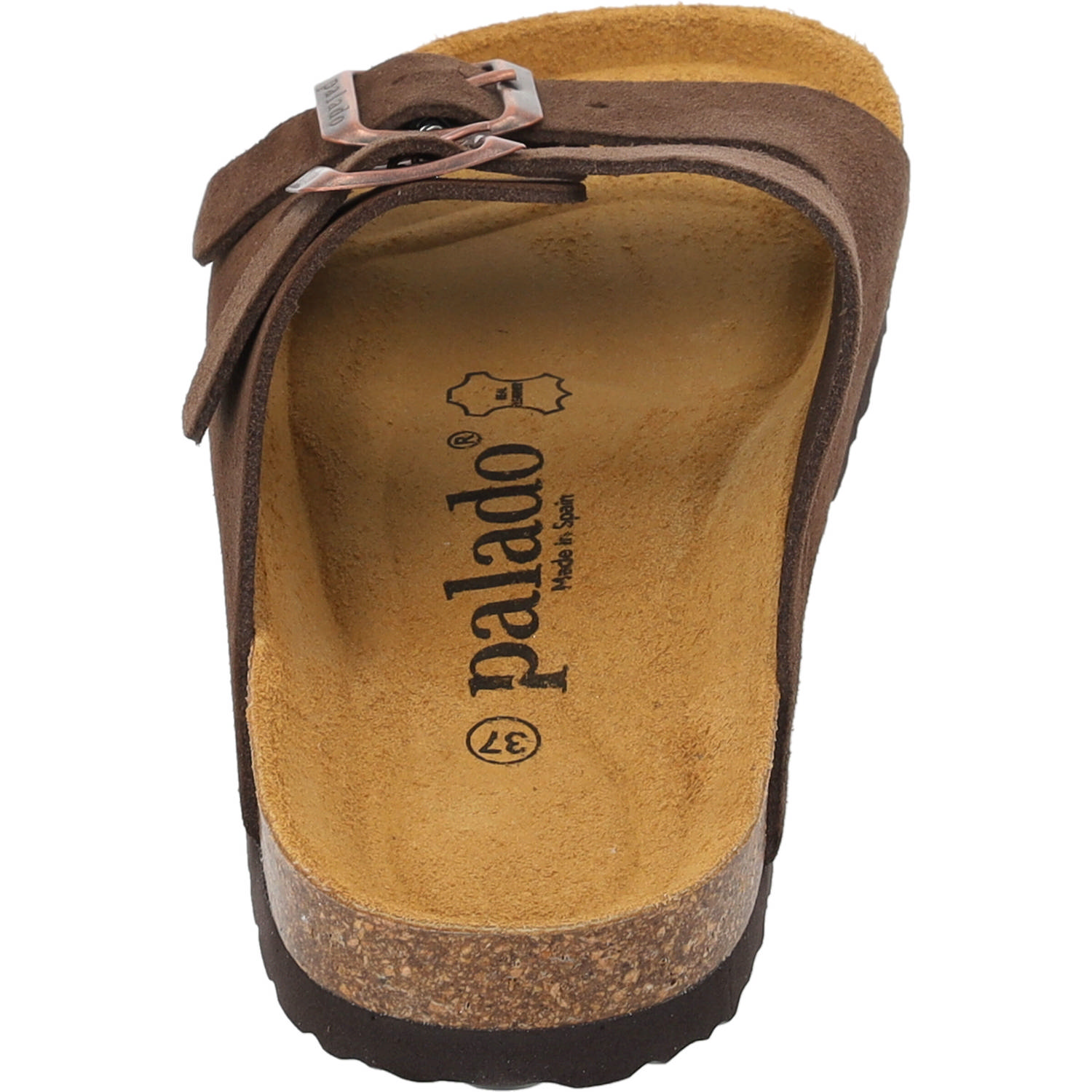 Palado Korfu Premium Leather Herren, Pantoletten, Herren, Kastanie