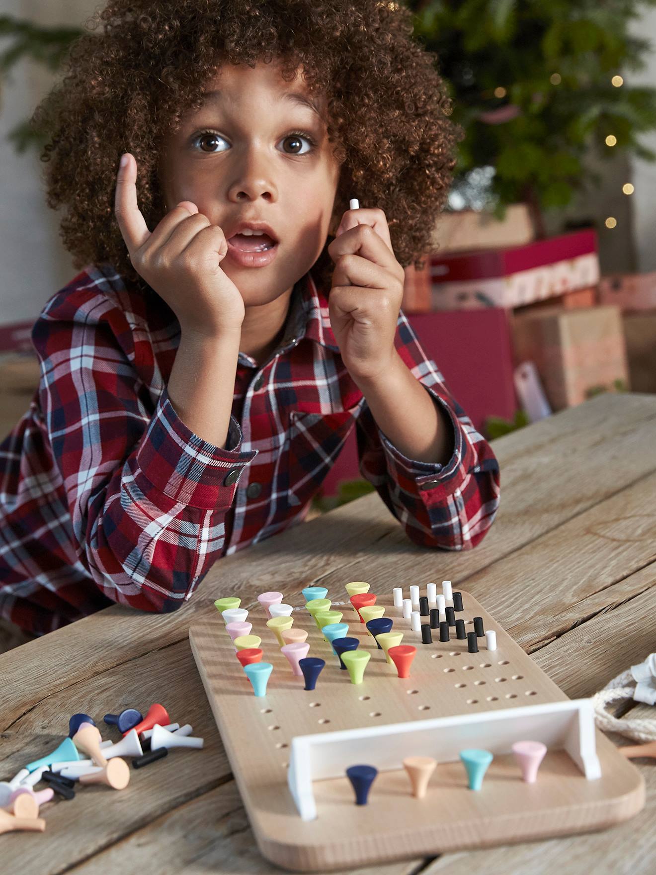 Vertbaudet Kinder Logikspiel mit Farben, FSC - mehrfarbig