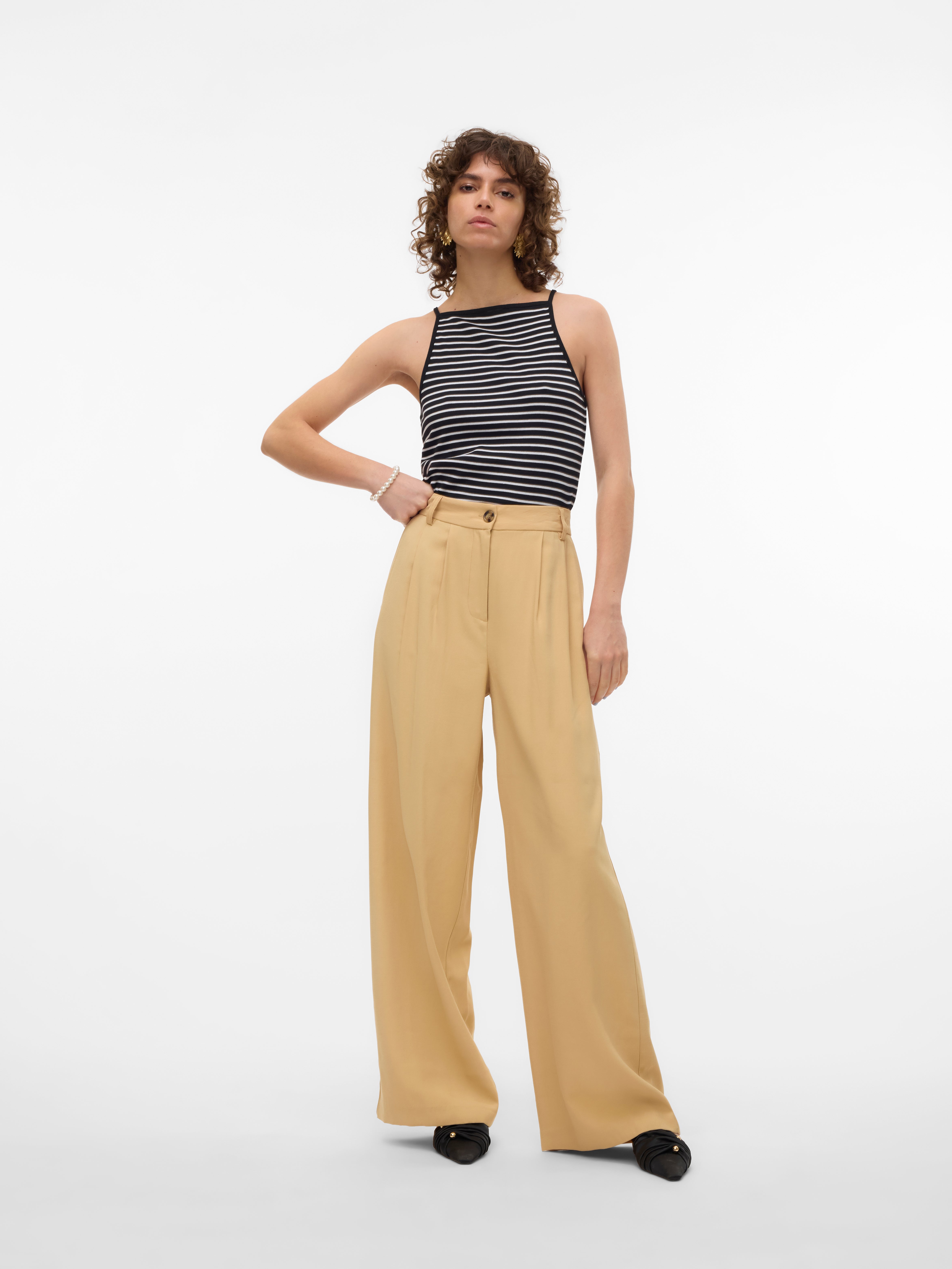 VMJOURNI Hohe Taille Hose