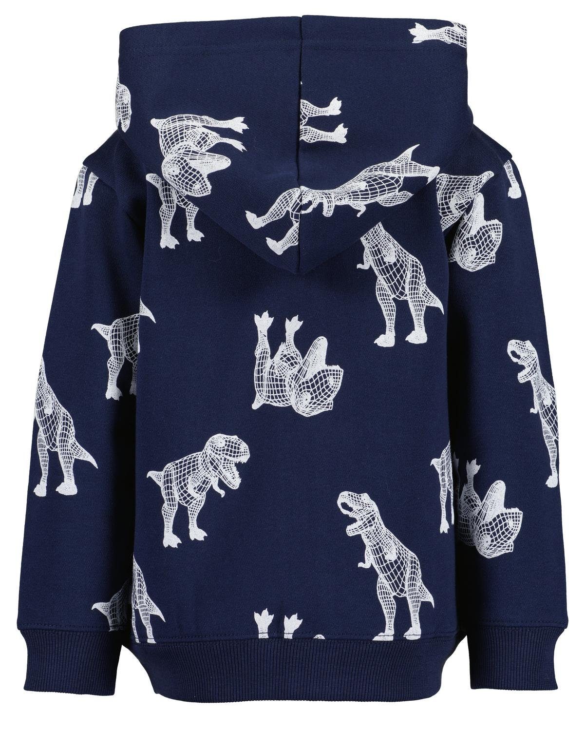 Blue Seven Strickjacke kl Kn Sweatjacke, Kapuze