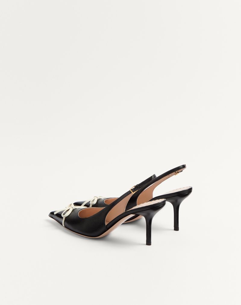 Bepointy 80mm slingback-pumps i laklæder og børnestil