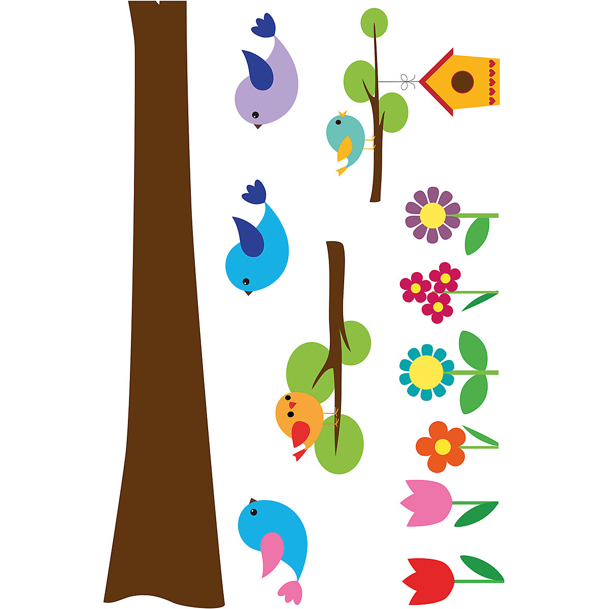 Wandsticker Frühling