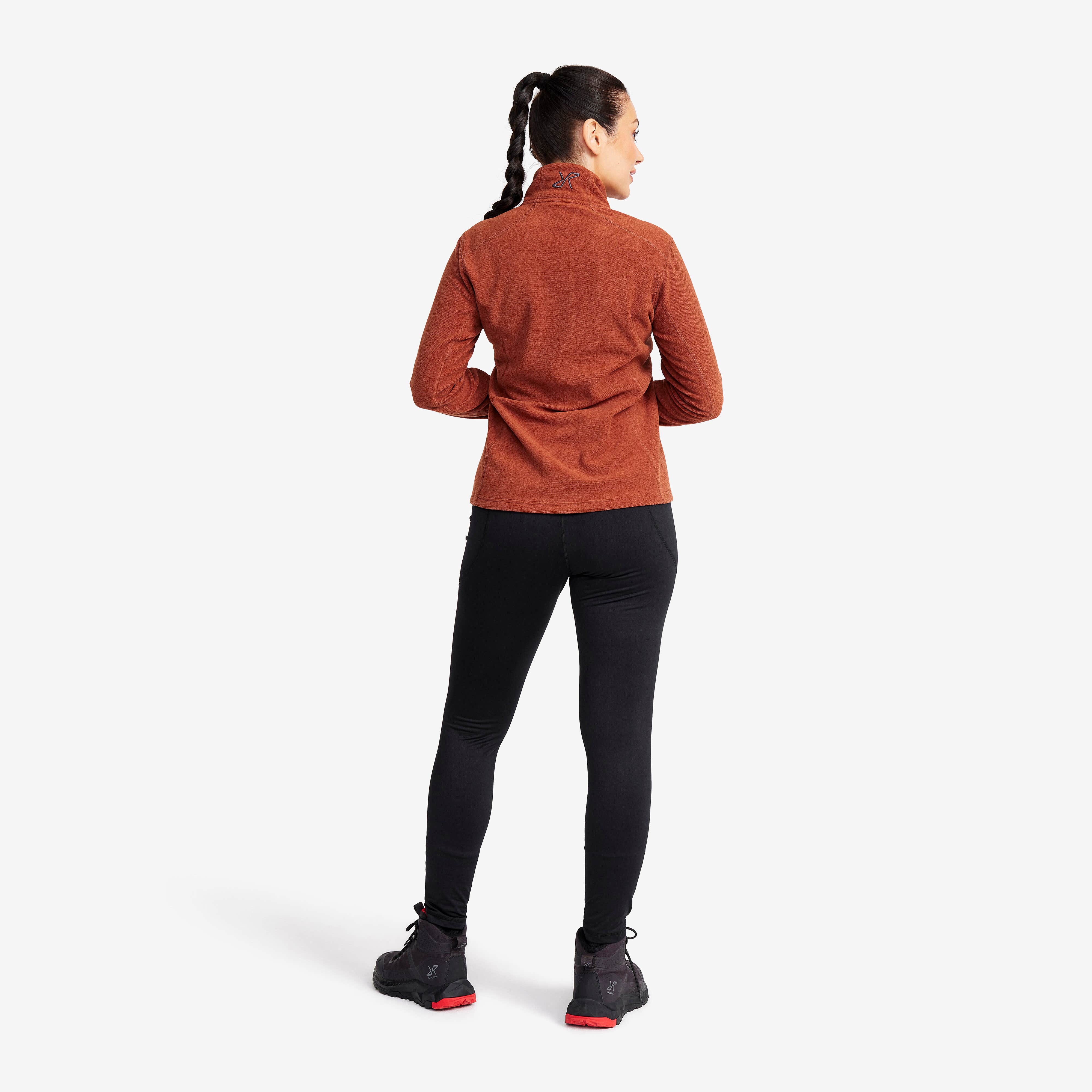 Essential Full-zip Fleece Femme Smoked Paprika