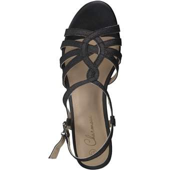 Charmosa Sandale in schwarz