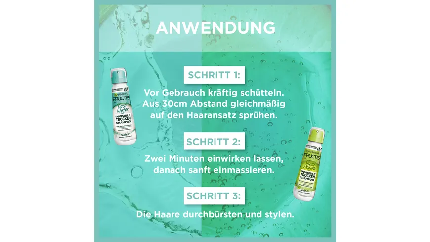 Garnier Fructis Invisible Trockenshampoo Coco Water 100 ml
