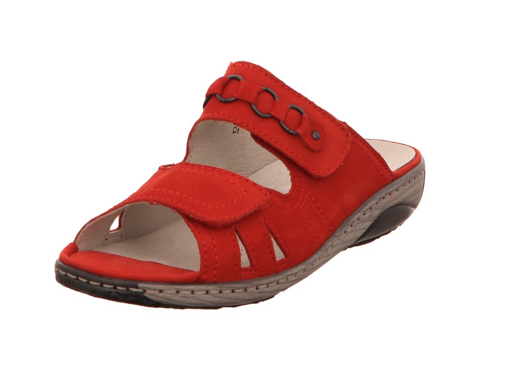 WALDLÄUFER Klassische Sandalen rot 210504