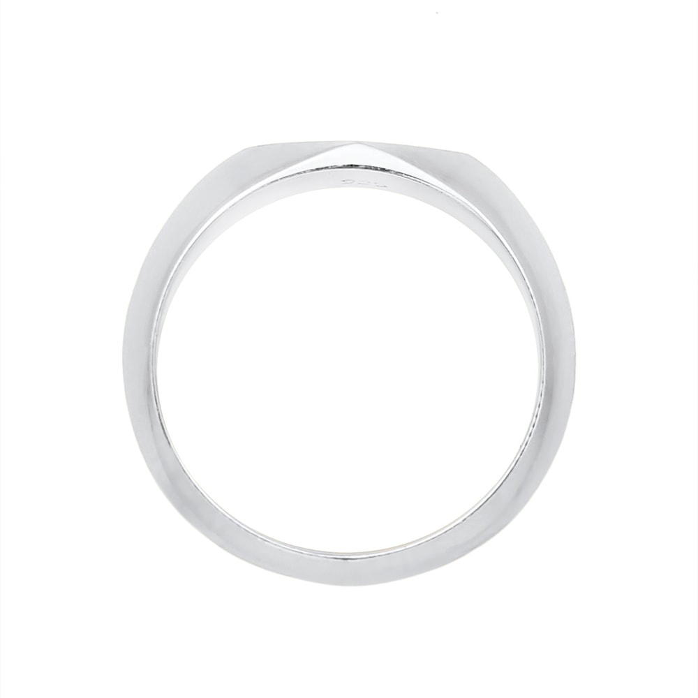 Elli Elli Bague Pinky Minimale Bague Femme - Argent (925/1000) Bague