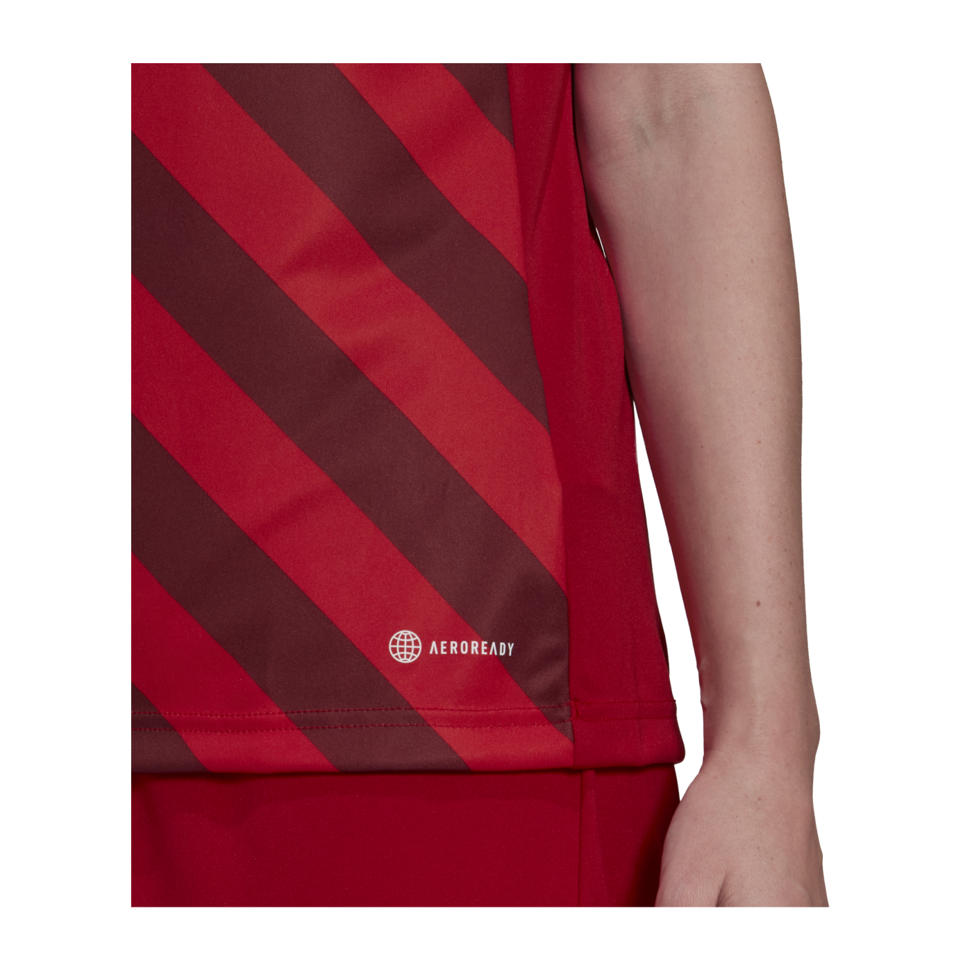 adidas Entrada 22 GFX Trikot Damen Rot Grau