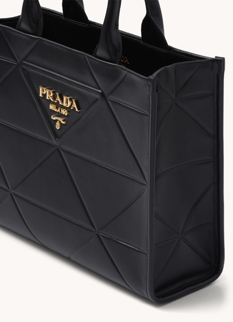 Geantă medie Prada din piele cu logo