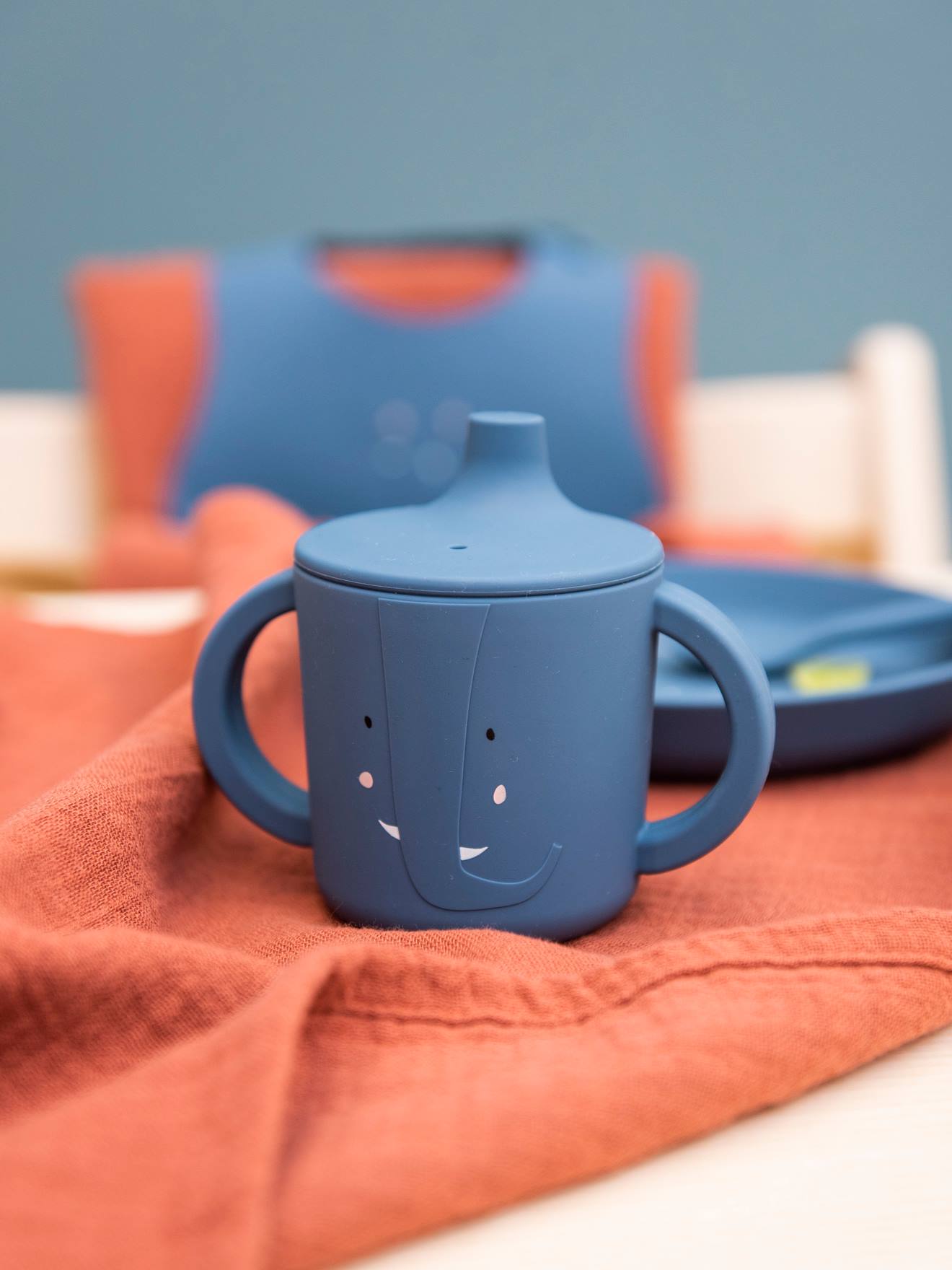 Tasse d’apprentissage TRIXIE Animal en silicone mrs lion
