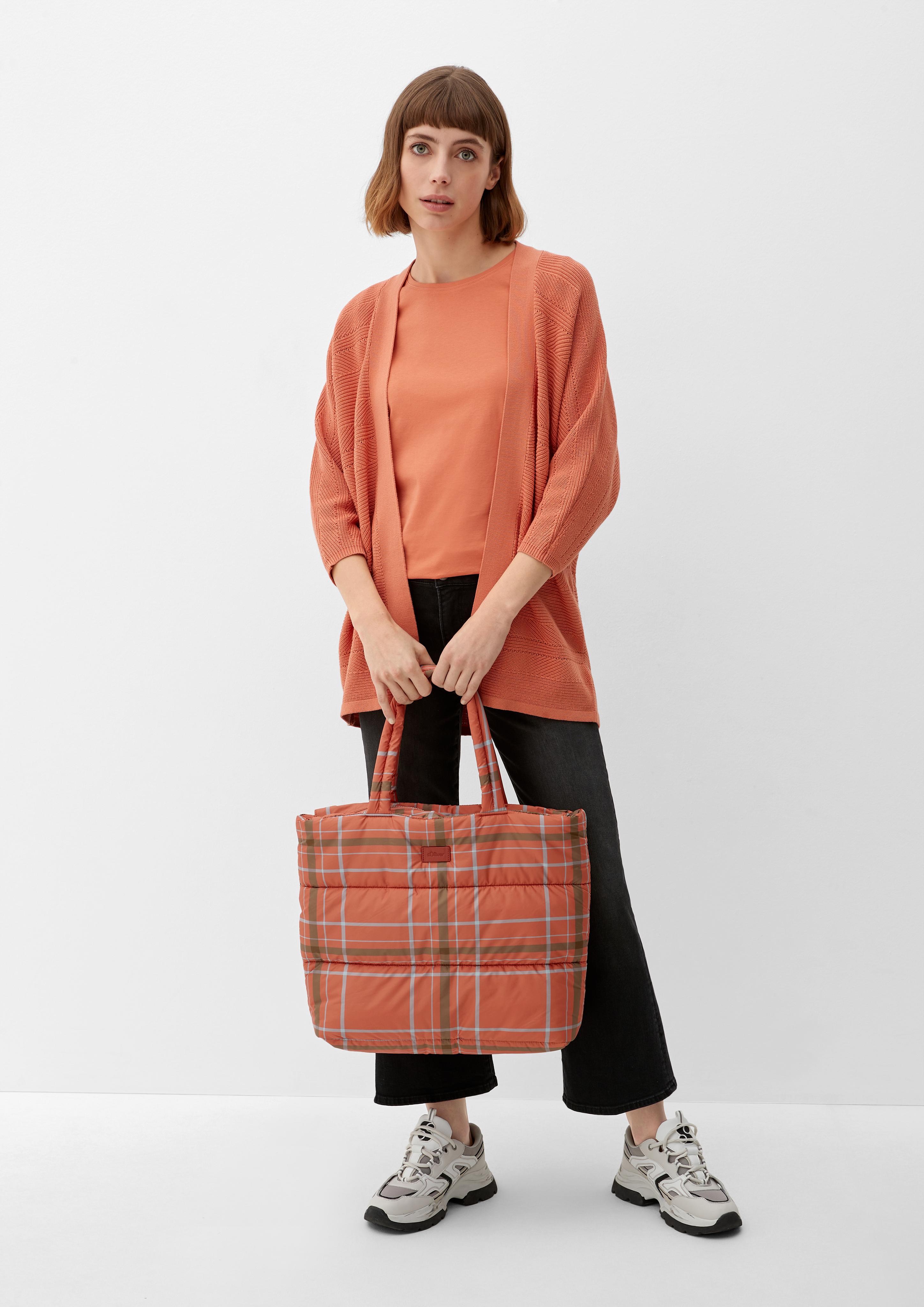 Shopper mit Karomuster  2130108-27N1