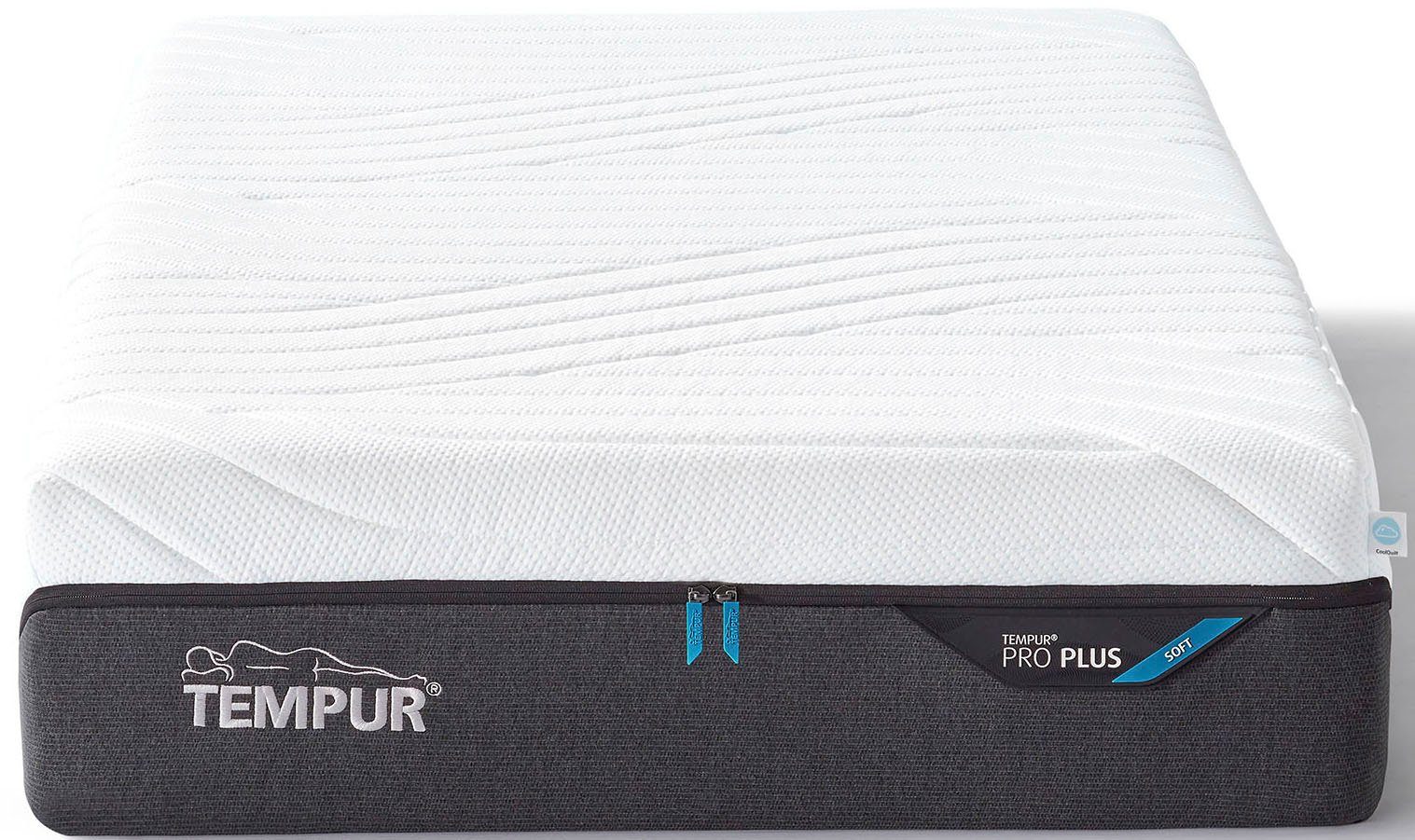 Visco-Matratze TEMPUR PRO Plus CoolQuilt Soft, Tempur, 27 cm hoch, (1-tlg), TEMPUR® NEUHEITEN: Bekannt aus dem TV!