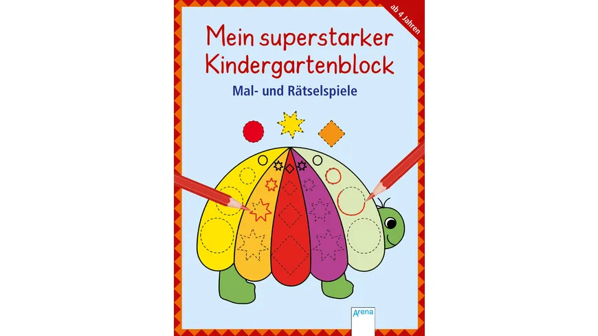 Buch - ARENA   - Mein superstarker Kindergartenblock