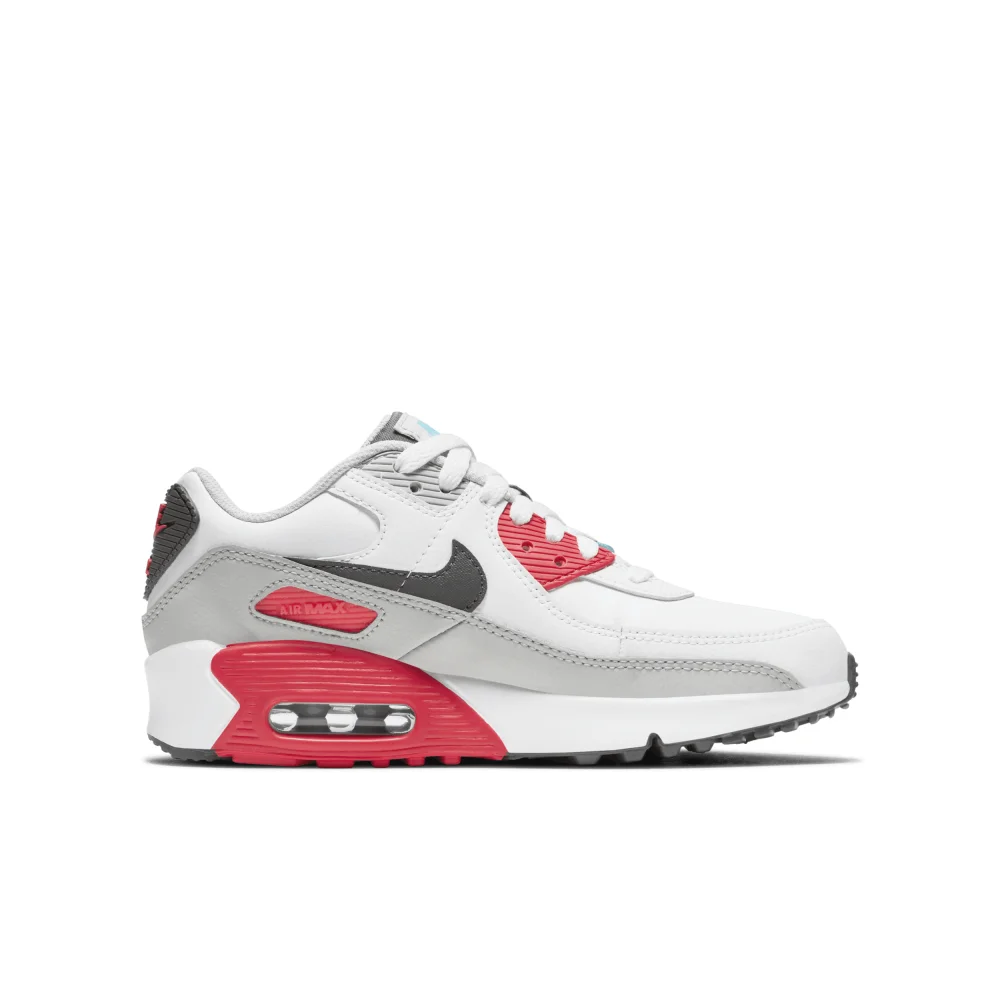 Nike Air Max 90 LTR Leather GS CD6864-108 / weiss