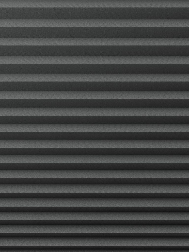 HVEN Cortina plissada à prova de luz HVEN 60x130cm superior/inferior cinza