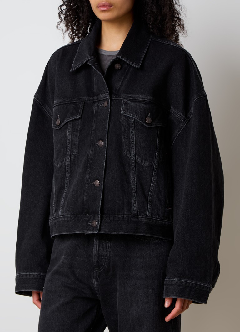 Acne Studios  Oversized spijkerjas met borst- en steekzakken