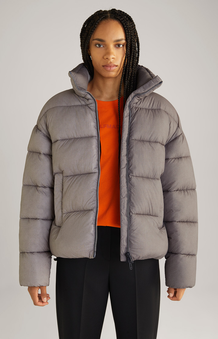 Unisex-Steppjacke in Grau