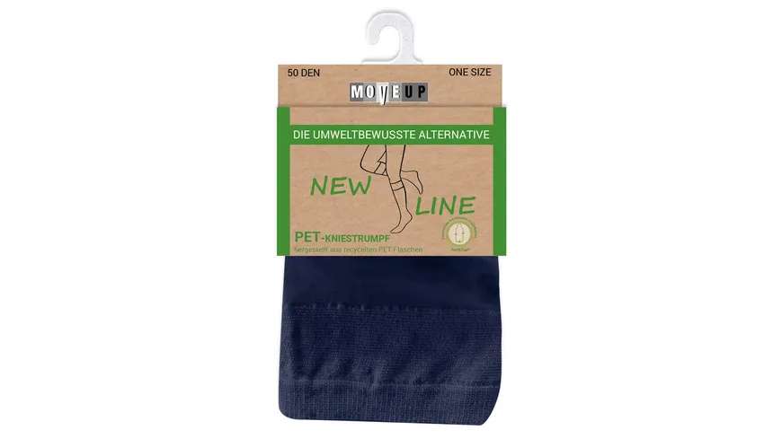 Move Up NEW LINE Damen Kniestrümpfe PERPETUAL 50 DEN navy