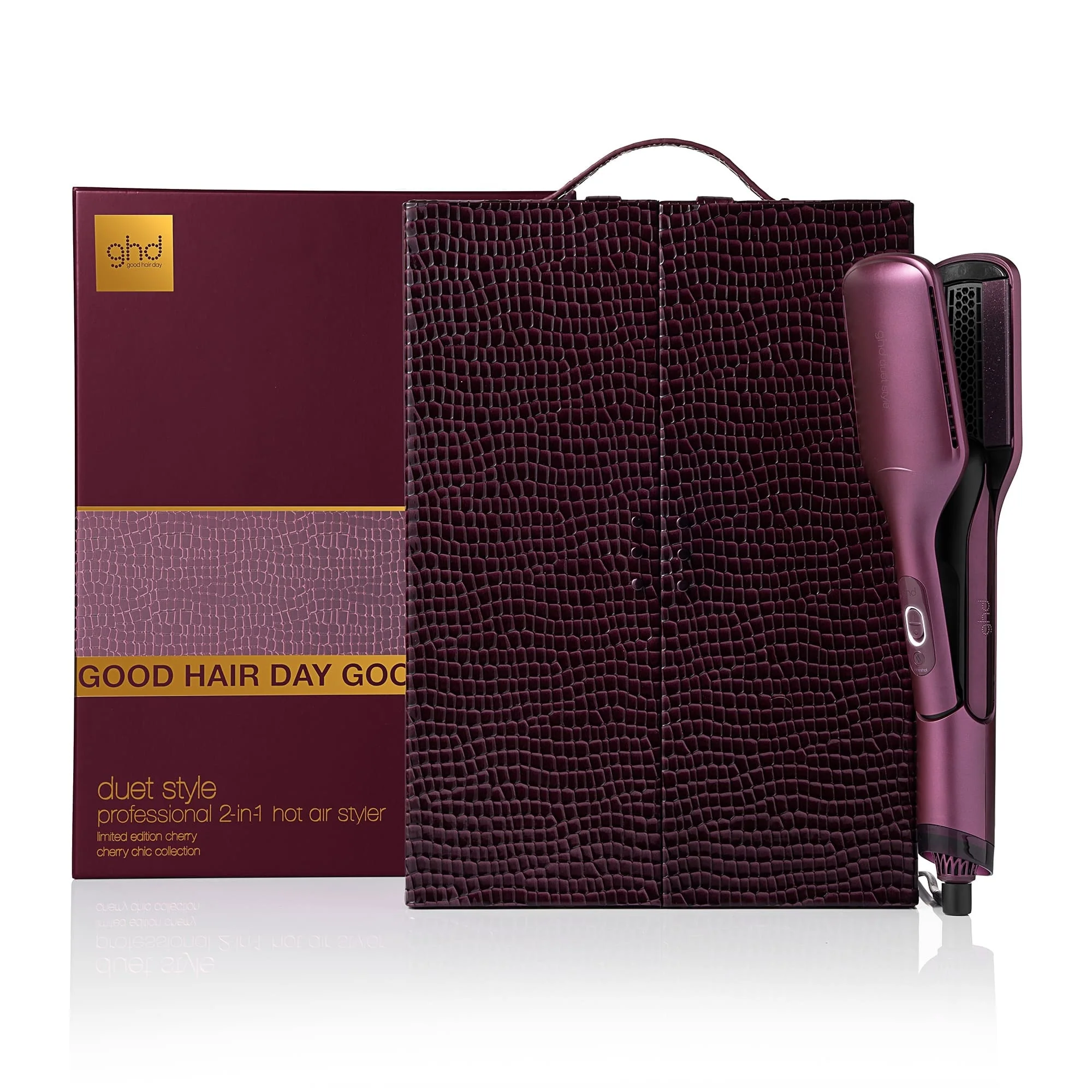 Plancha de aire caliente ghd duet style - Peinados, planchas para el cabello, estuche de belleza