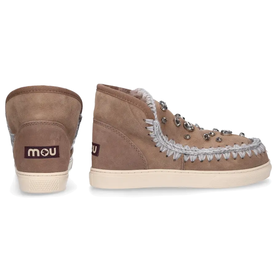 MOU - Snowboots ESKIMO MINI gefüttert - beige