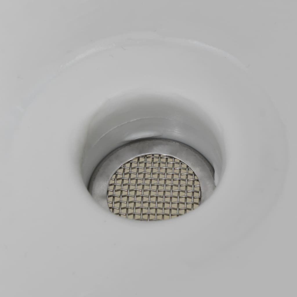 vidaXL Campingtoilette Tragbare Campingtoilette mit Waschbecken