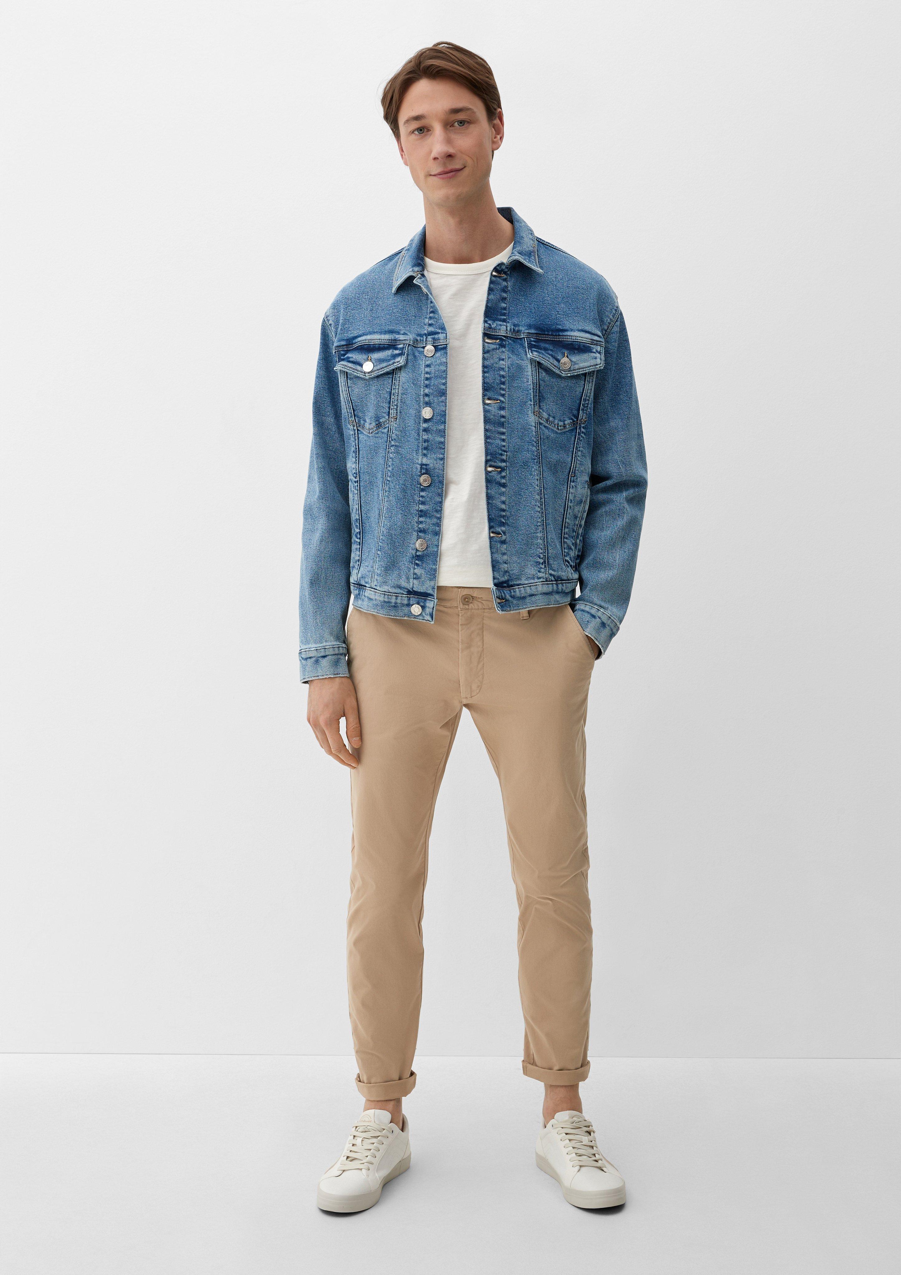 Slim Fit: Chino aus Baumwolltwill  2111625-8411