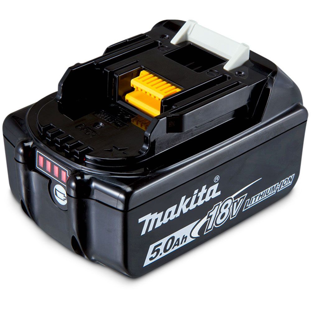 Kit de aspirador de pó de mochila sem escova MAKITA 18V com 2 baterias de 5,0 Ah DVC660T2X1