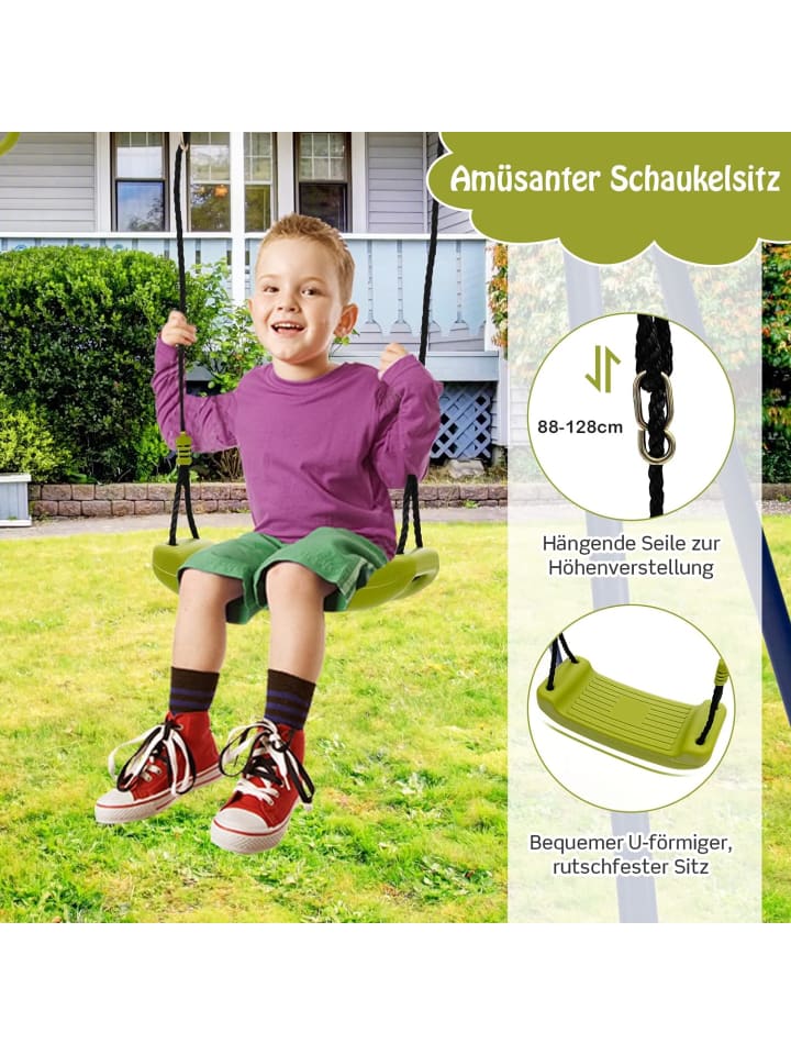 COSTWAY 3-in-1- Schaukel in Blau günstig kaufen onesize