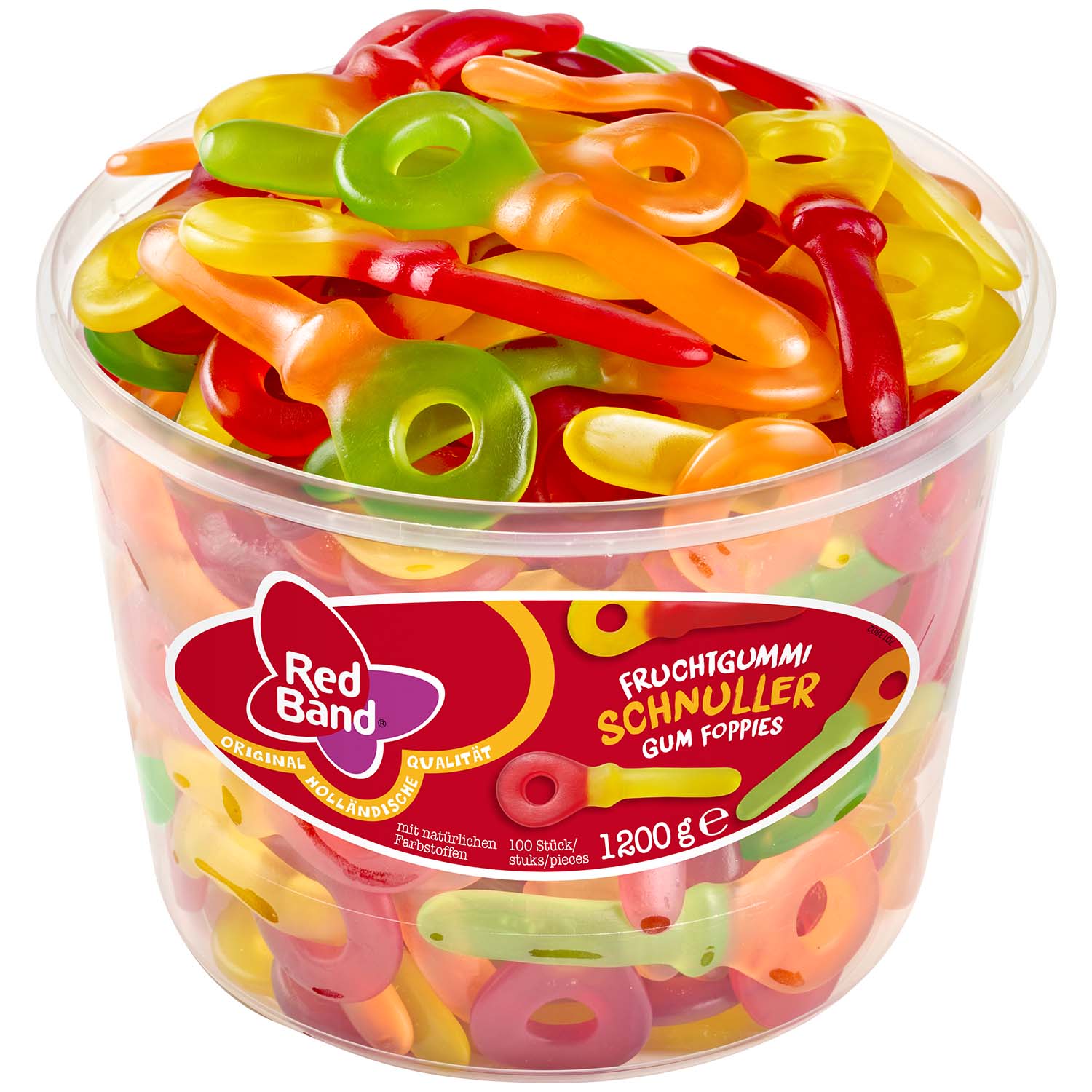 Red Band Fruchtgummi Schnuller 100er
