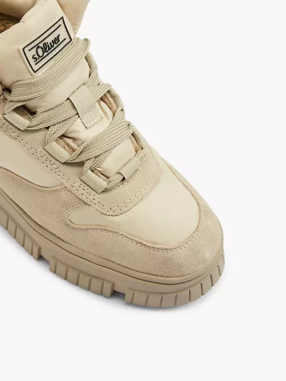 s.Oliver Leder Schnürboots