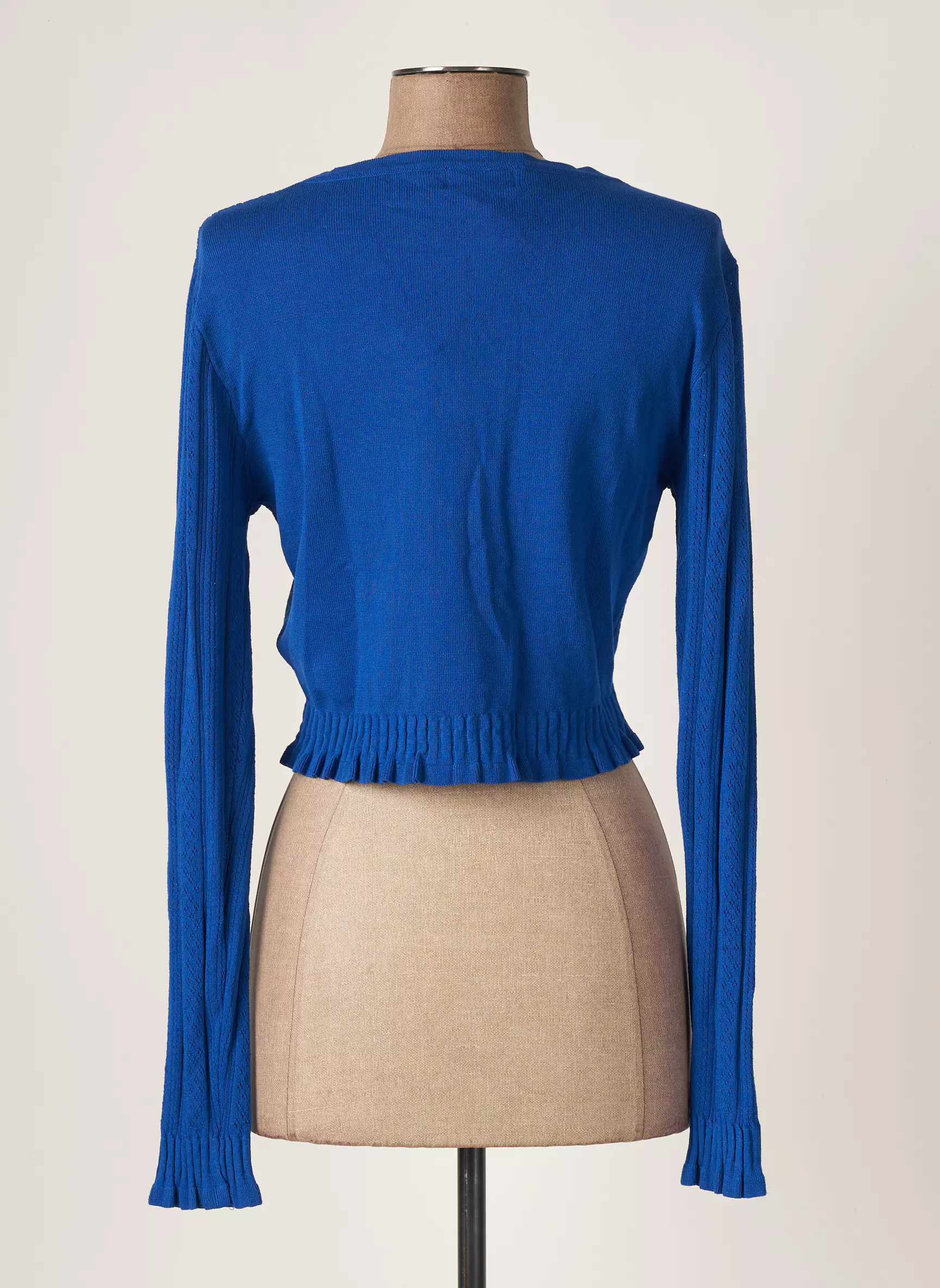 Molly Bracken Cardigans Femme couleur bleu