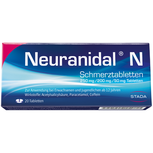 NEURANIDAL N Tabletten  20 St  Tabletten