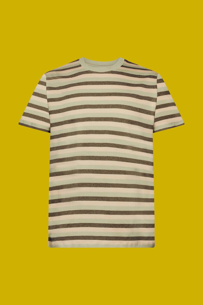 Gestreiftes T-Shirt aus Baumwolljersey