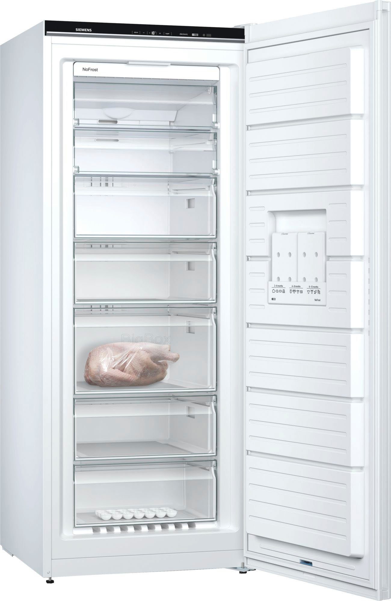 SIEMENS Gefrierschrank GS54NUWDV, 176 cm hoch, 70 cm breit
