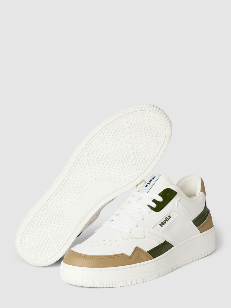 Vegane Sneaker aus Kakteen Modell 'Cactus-Tricolor` in dunkelgrün