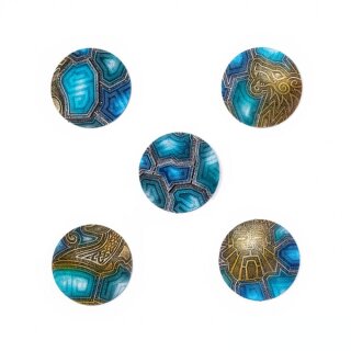 Dvergr Spaceship 50 mm Round Base Toppers (50mm) (5)