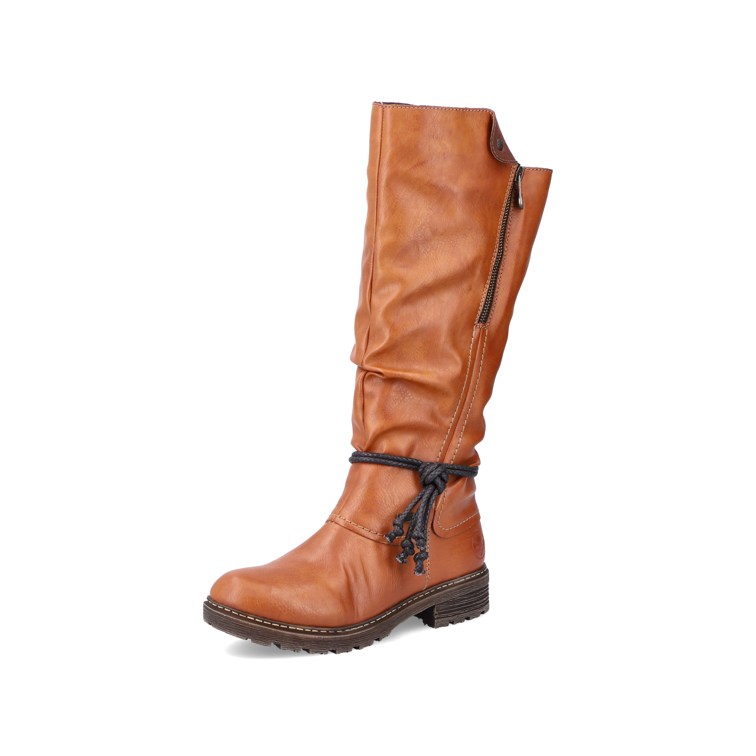 Rieker Damen Hochschaftstiefel karamellbraun