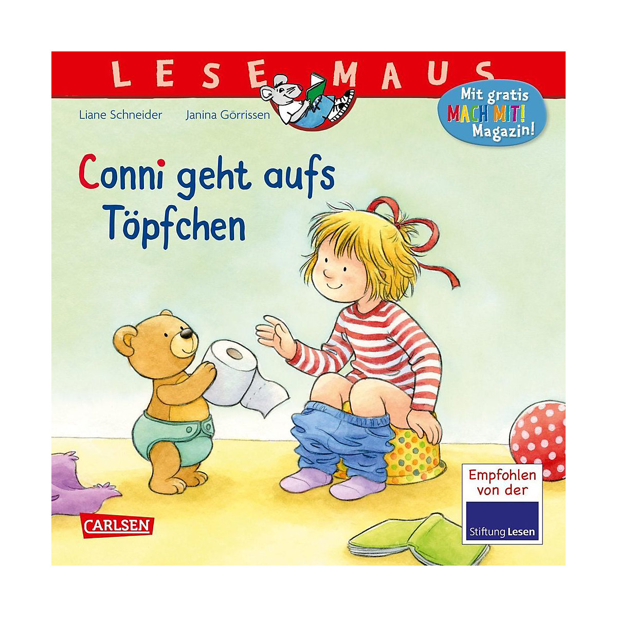 Lesemaus: Conni geht aufs Töpfchen