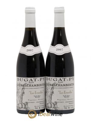 Gevrey-Chambertin Les Evocelles Vieilles Vignes Dugat-Py  2007 - Lot de 2 Bouteilles
